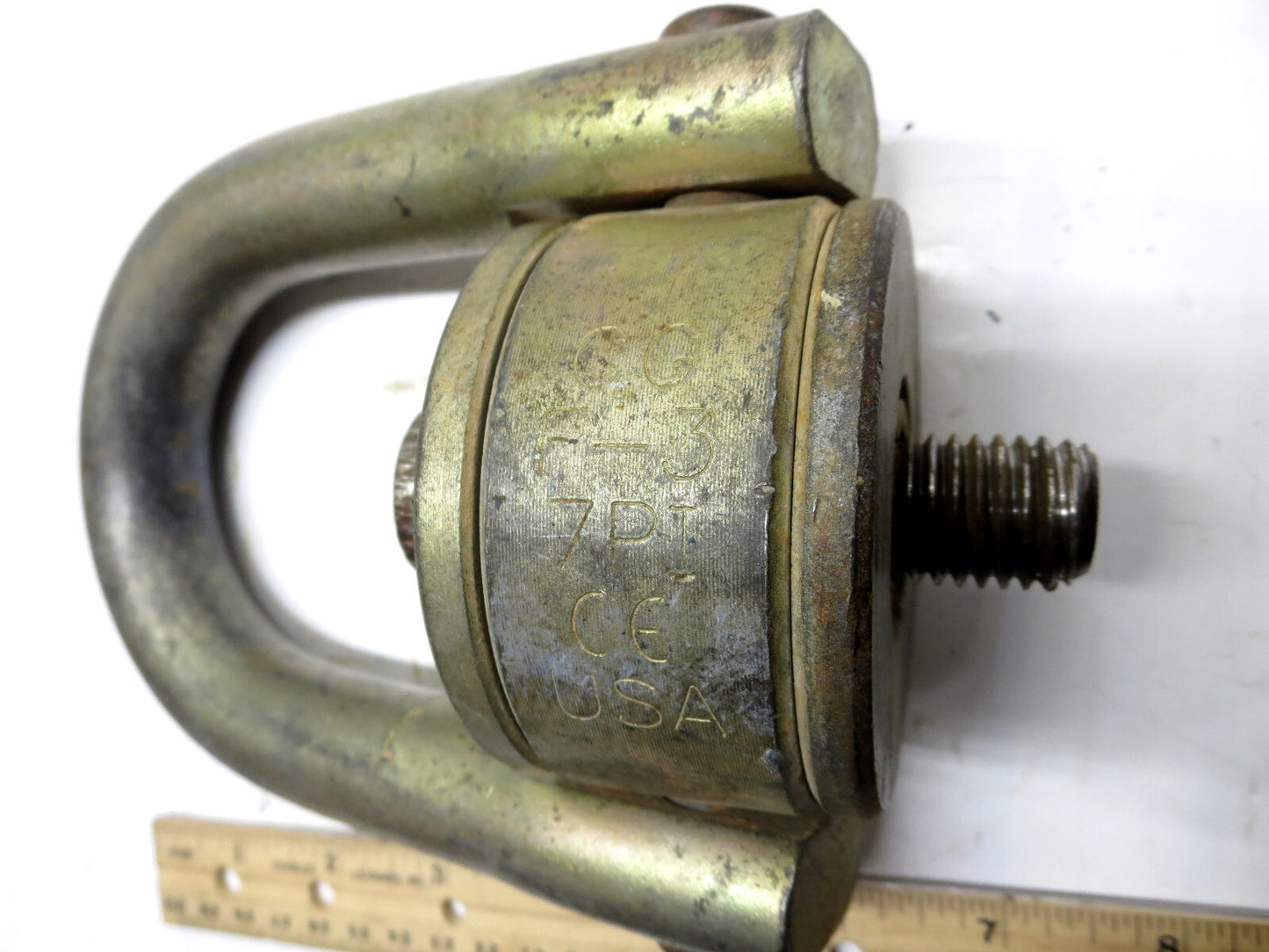 Crosby USA 1016942 HR-125 Hoist Ring WLL 7,000 LB, 3/4-10 X 2.75 in. F-3