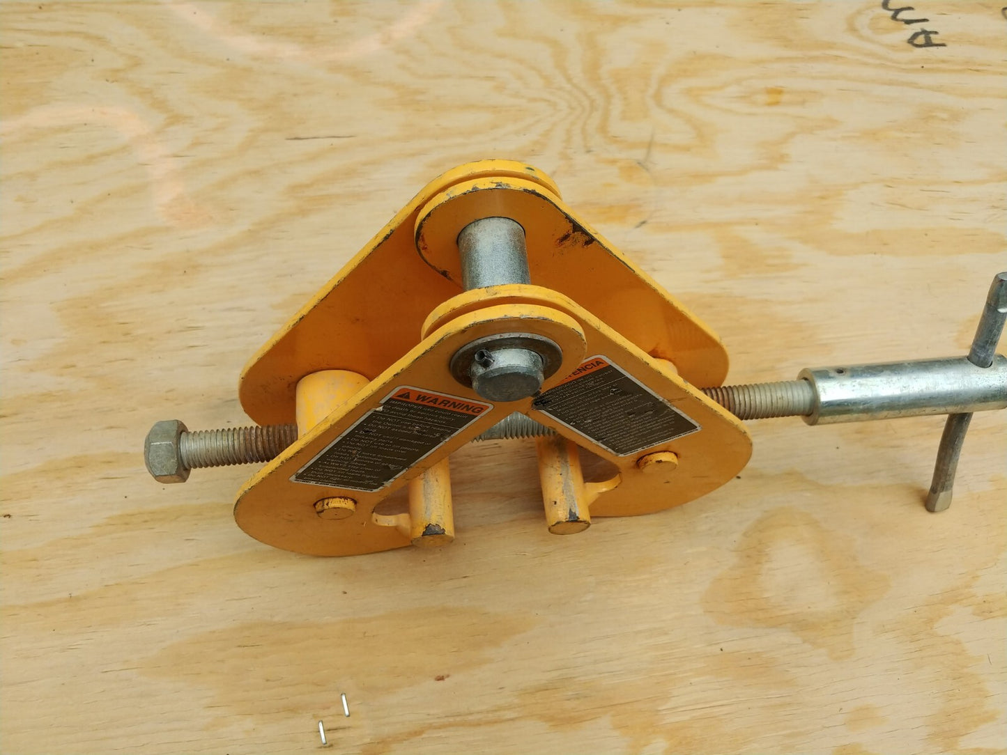 Harrington UBC010 Beam Clamp 1 ton Universal 3.0 in. to 7.5 in. Made in USA
