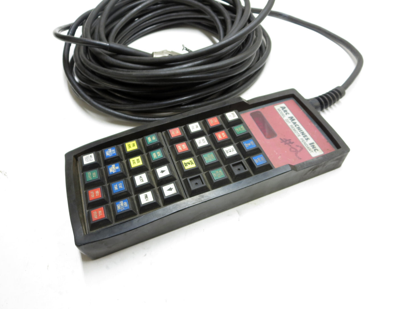 AMI Model M-227-RP Remote Pendant Weld Control Arc Machines w/ 50' Cable Tested