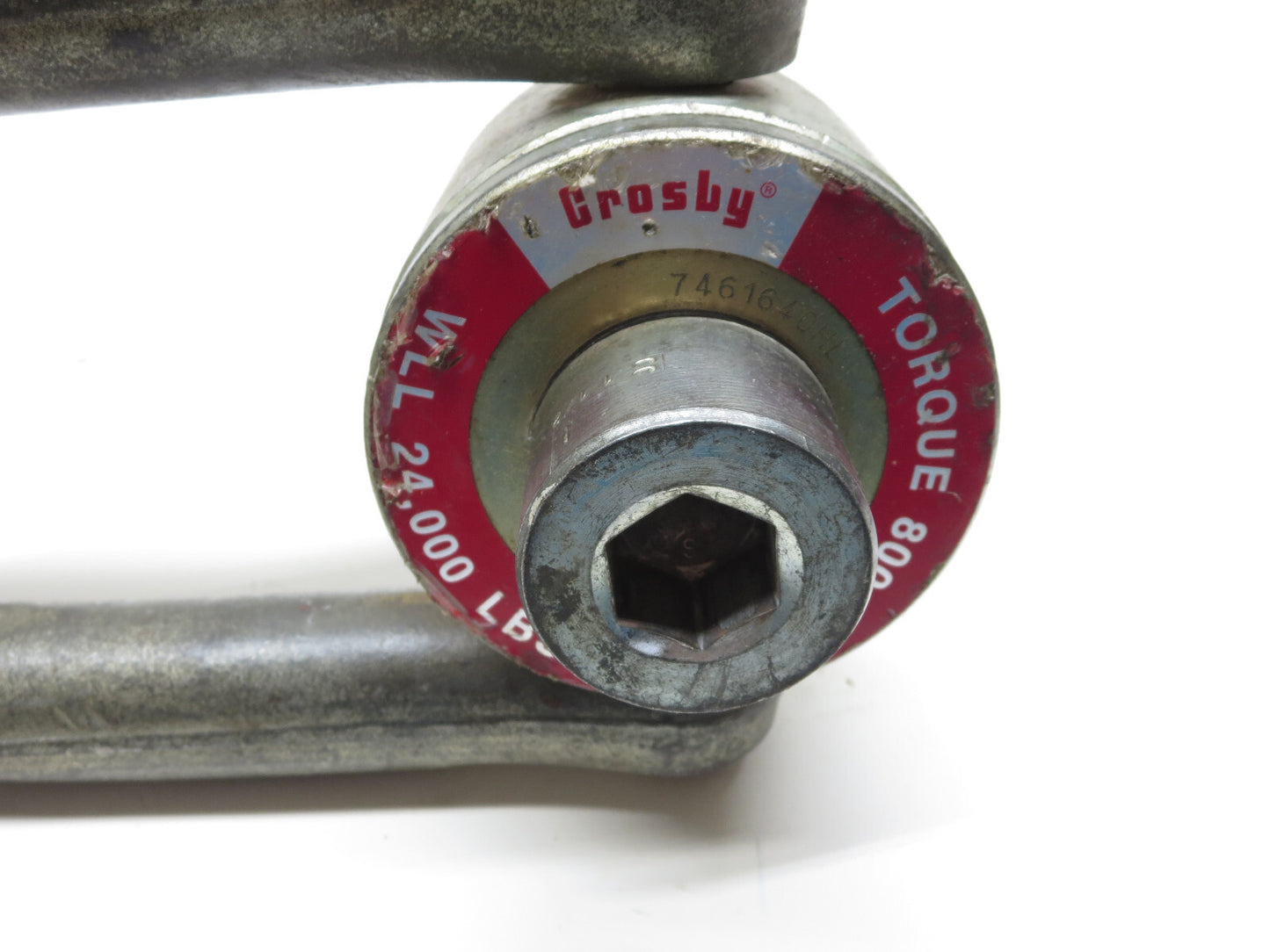 Crosby USA 24,000 LB WLL HR-125 Swivel Hoist Ring 1-1/2 - 6, 9" Effective Thread