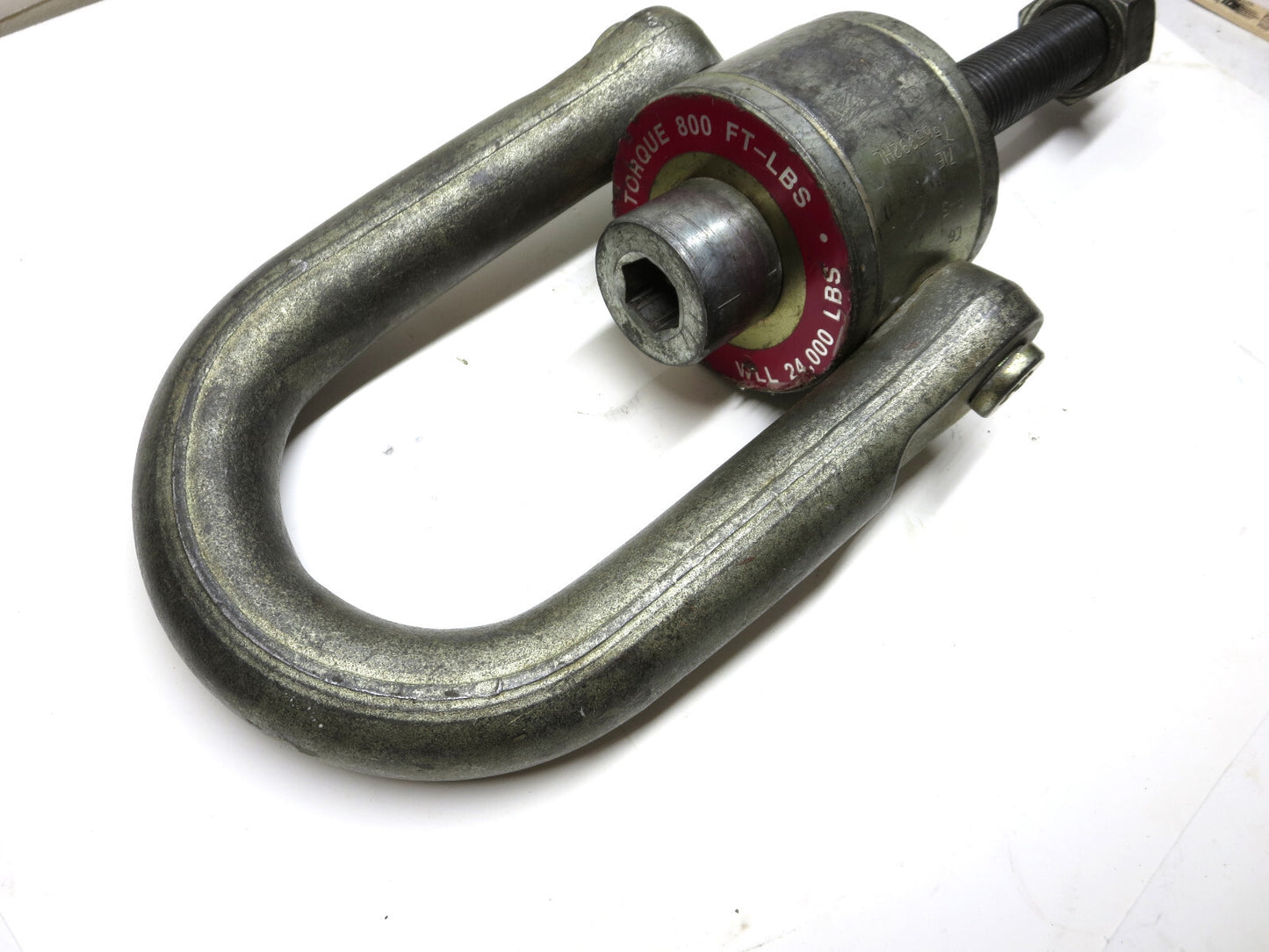 Crosby USA 24,000 LB WLL HR-125 Swivel Hoist Ring 1-1/2 - 6, 9" Effective Thread