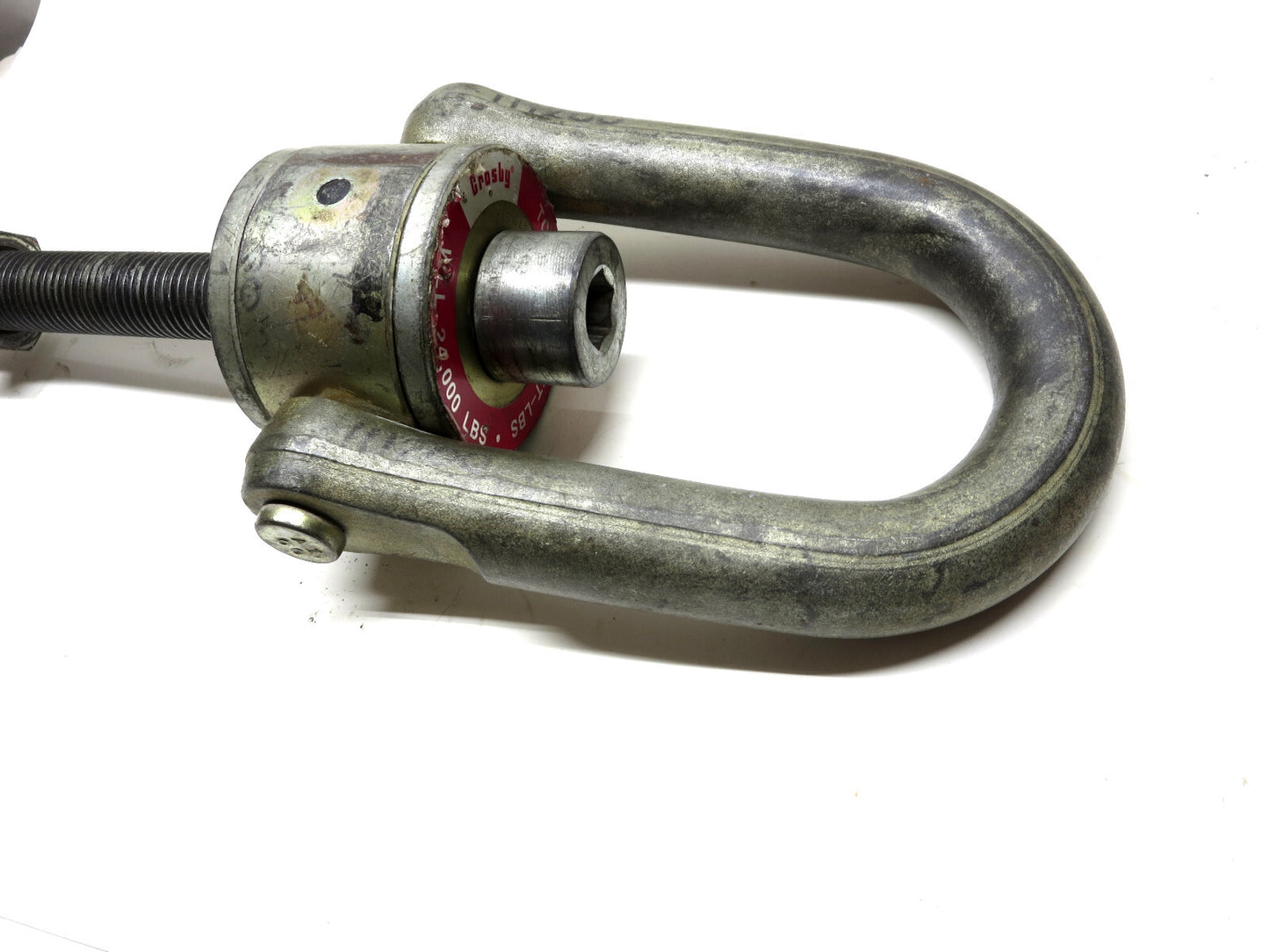 Crosby USA 24,000 LB WLL HR-125 Swivel Hoist Ring 1-1/2 - 6, 9" Effective Thread