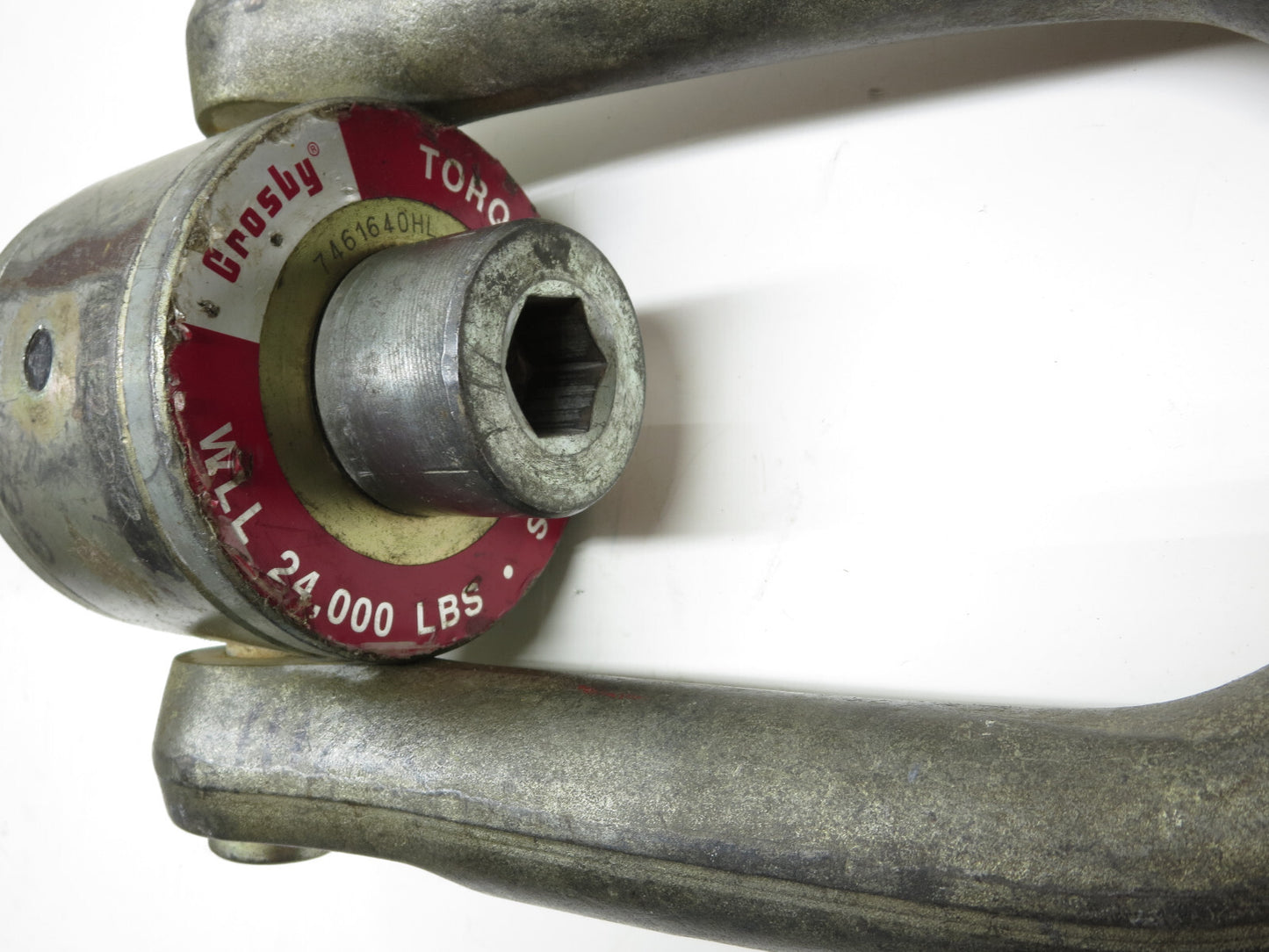 Crosby USA 24,000 LB WLL HR-125 Swivel Hoist Ring 1-1/2 - 6, 9" Effective Thread