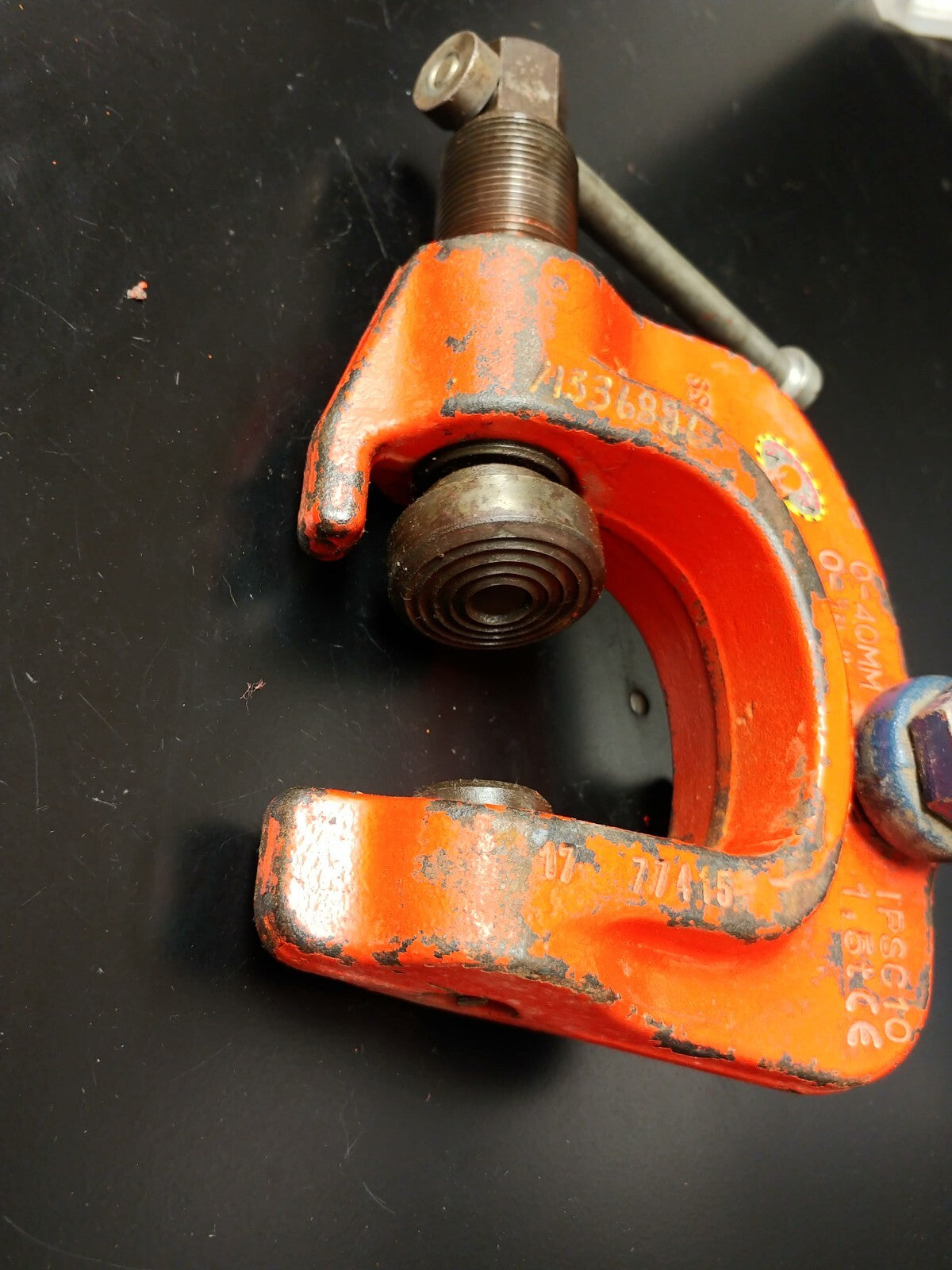 Crosby IPSC10 1-1/2 ton Screw Clamp 0 to 1-9/16 in. Capacity 2703857 IP Holland