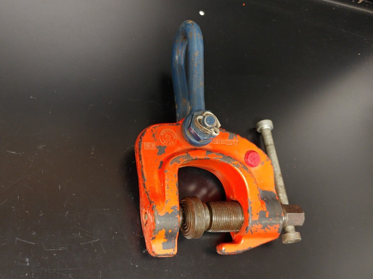 Crosby IPSC10 1-1/2 ton Screw Clamp 0 to 1-9/16 in. Capacity 2703857 IP Holland
