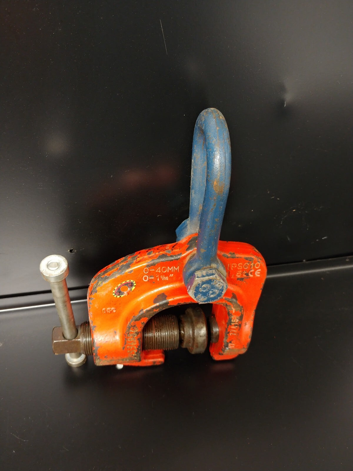 Crosby IPSC10 1-1/2 ton Screw Clamp 0 to 1-9/16 in. Capacity 2703857 IP Holland