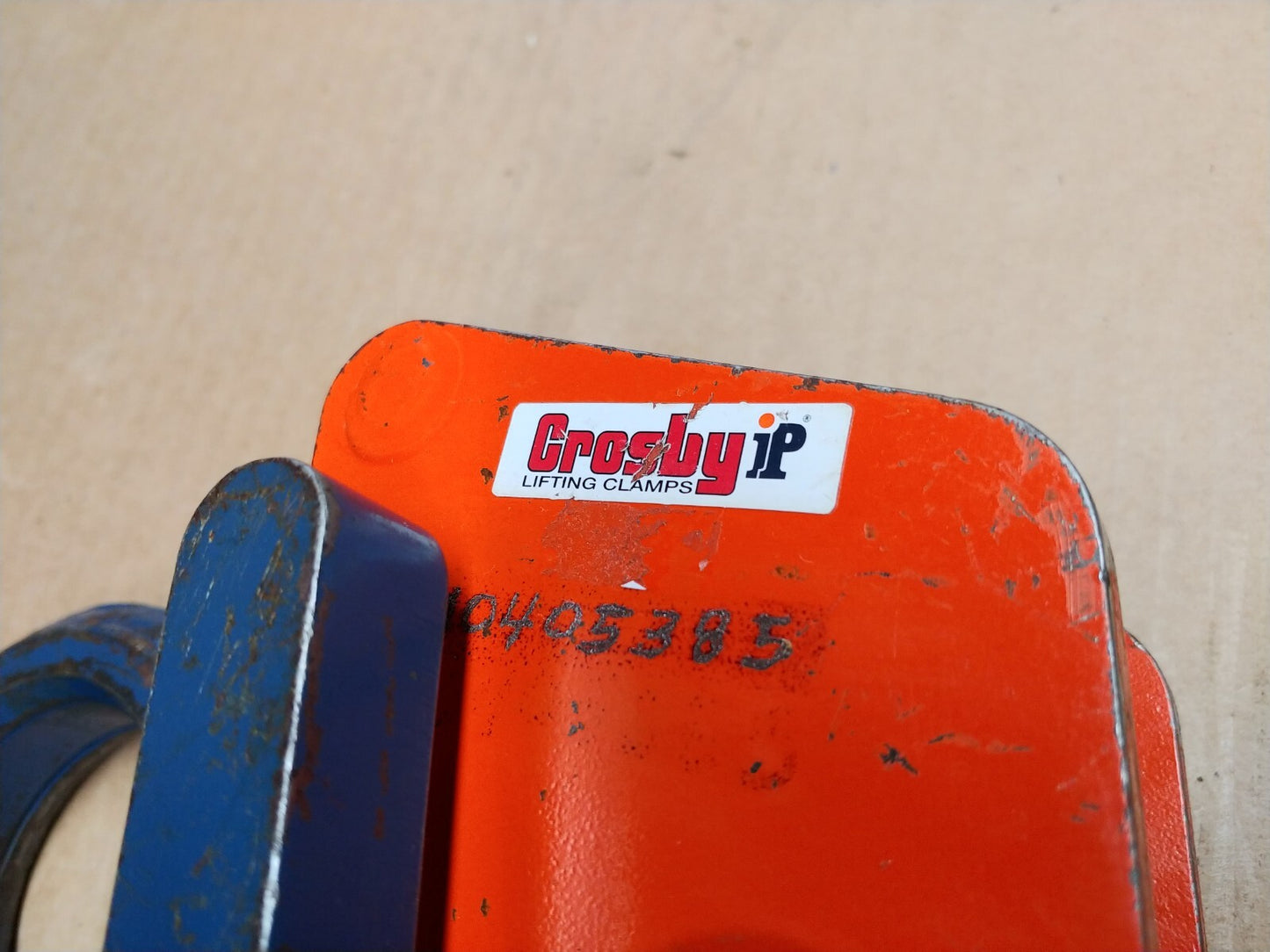Crosby IPBHZ 3 Ton Beam Lifting Clamp 0" - 1-9/16" Capacity 2705463