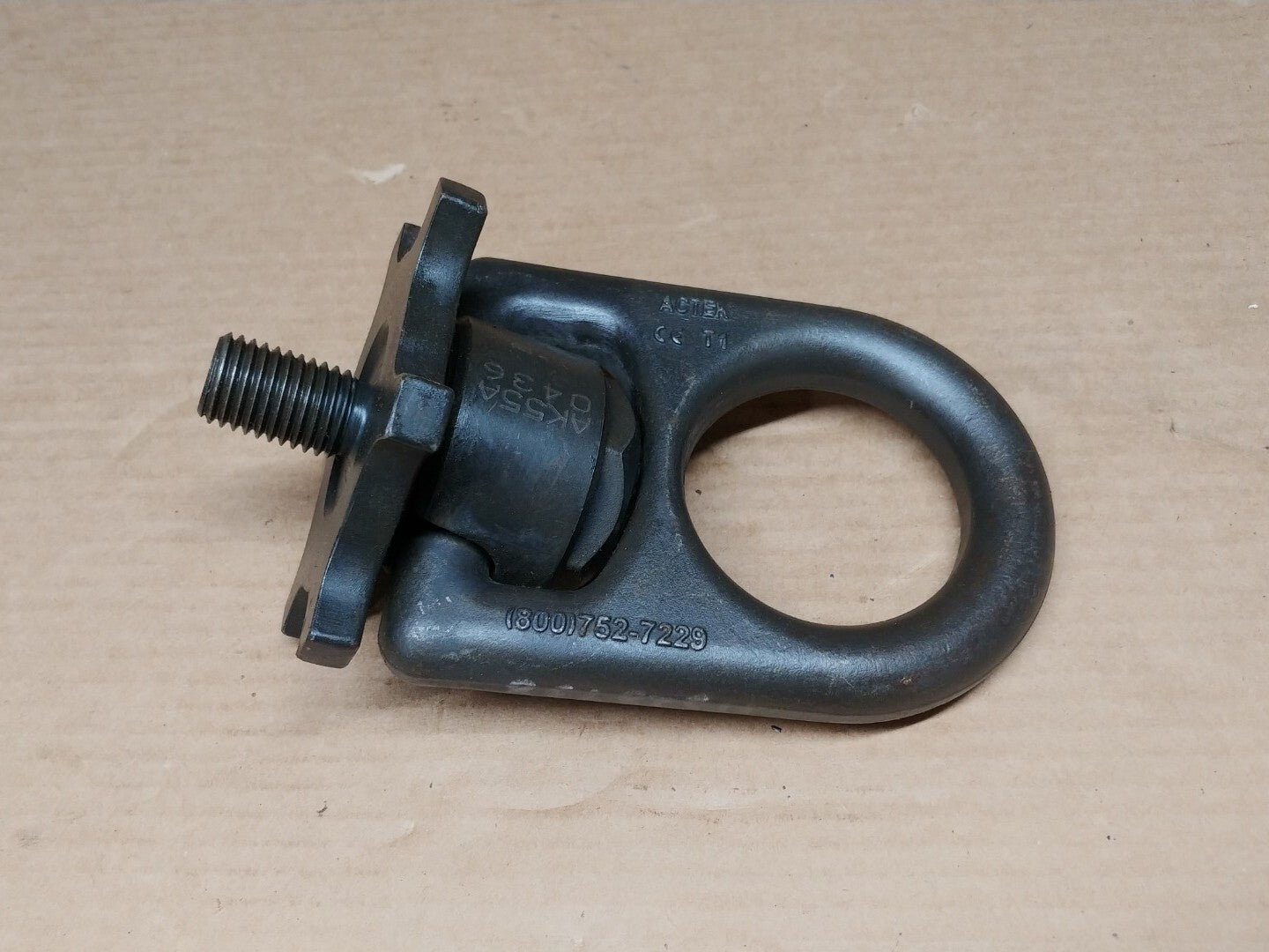ACTEK 10,000 LBS SPEED BASE® Hoist Ring p/n 42206 1"-8 Thread Made in USA
