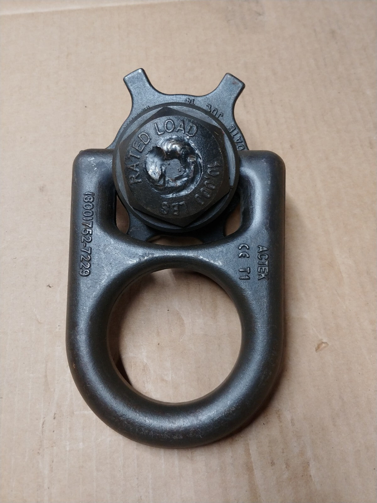 ACTEK 10,000 LBS SPEED BASE® Hoist Ring p/n 42206 1"-8 Thread Made in USA