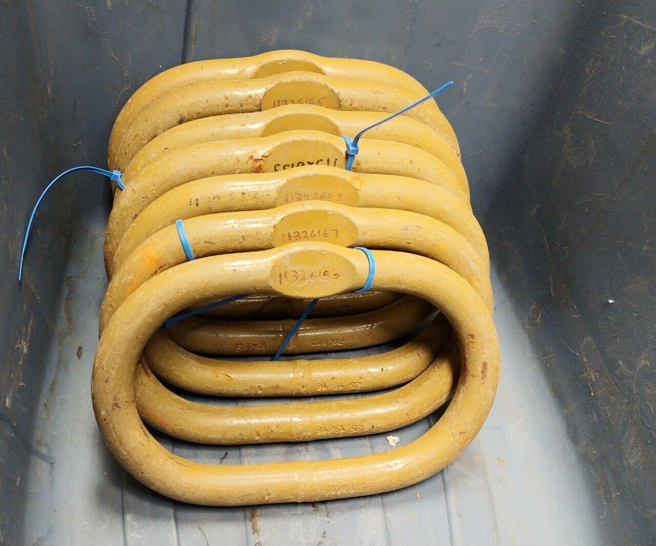 Crosby A-344 Welded Alloy Master Link WLL 25,300 LBS w/ Engineered Flat 1257282