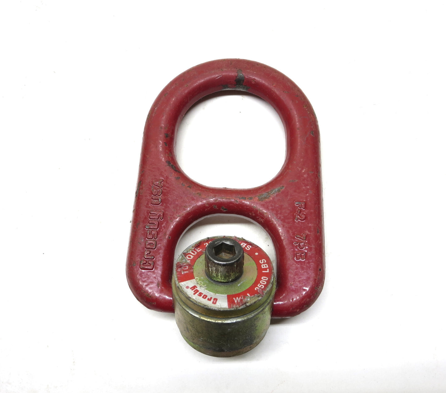Crosby USA 1068010 HR-1000 Hoist Ring UNC WLL 2,500 LBS 1/2"-13