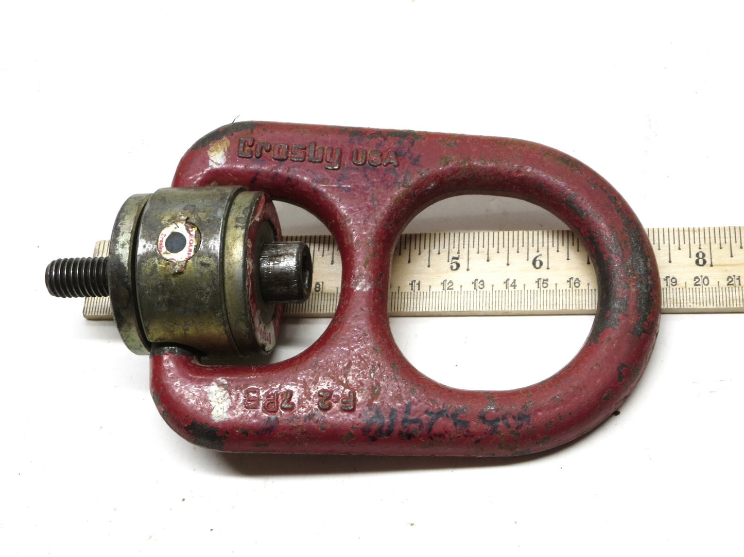 Crosby 1068014 HR-1000 Hoist Ring UNC WLL 2,500 LBS 1/2"-13 x 1.19" Made in USA