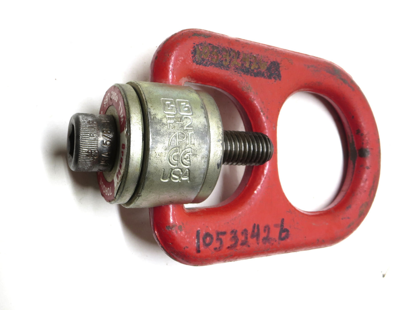 Crosby 1068022 HR-1000 Hoist Ring UNC WLL 4,000 LBS 5/8"-11 x 1.44" Protrusion