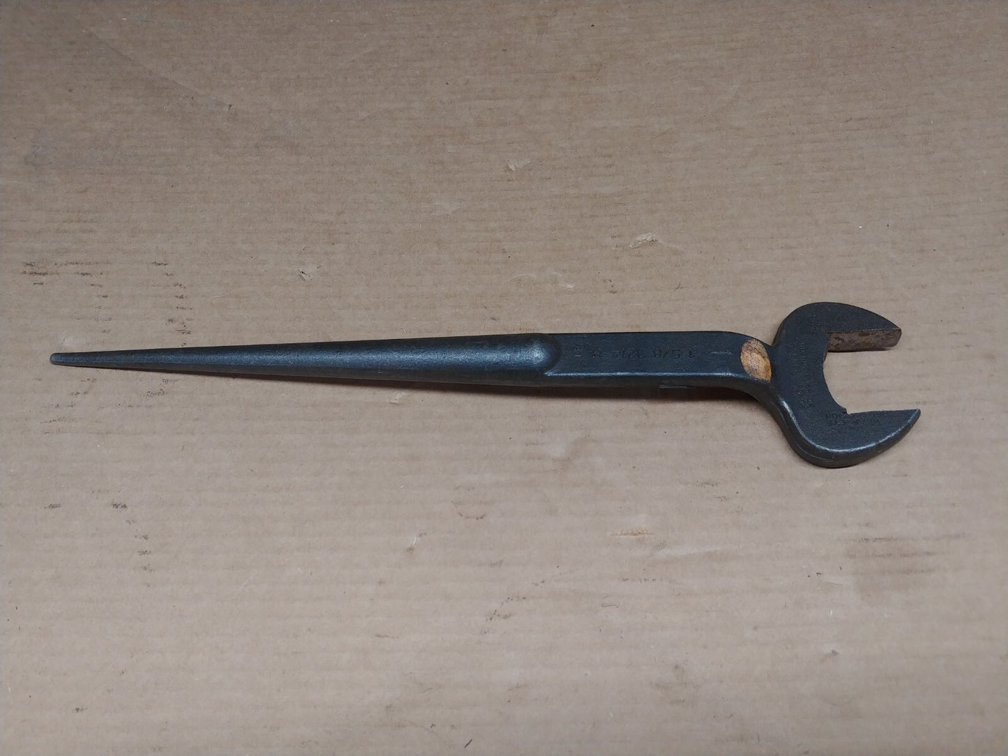 Klein Spud Wrench 3214-H Customt Cut to 1.84" Opening Ironworker Made in USA