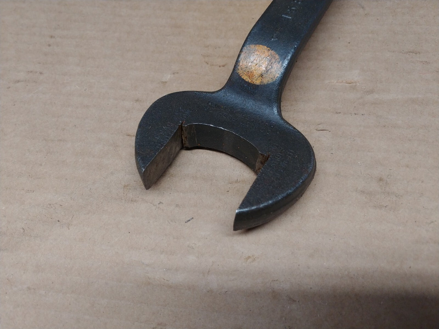 Klein Spud Wrench 3214-H Customt Cut to 1.84" Opening Ironworker Made in USA