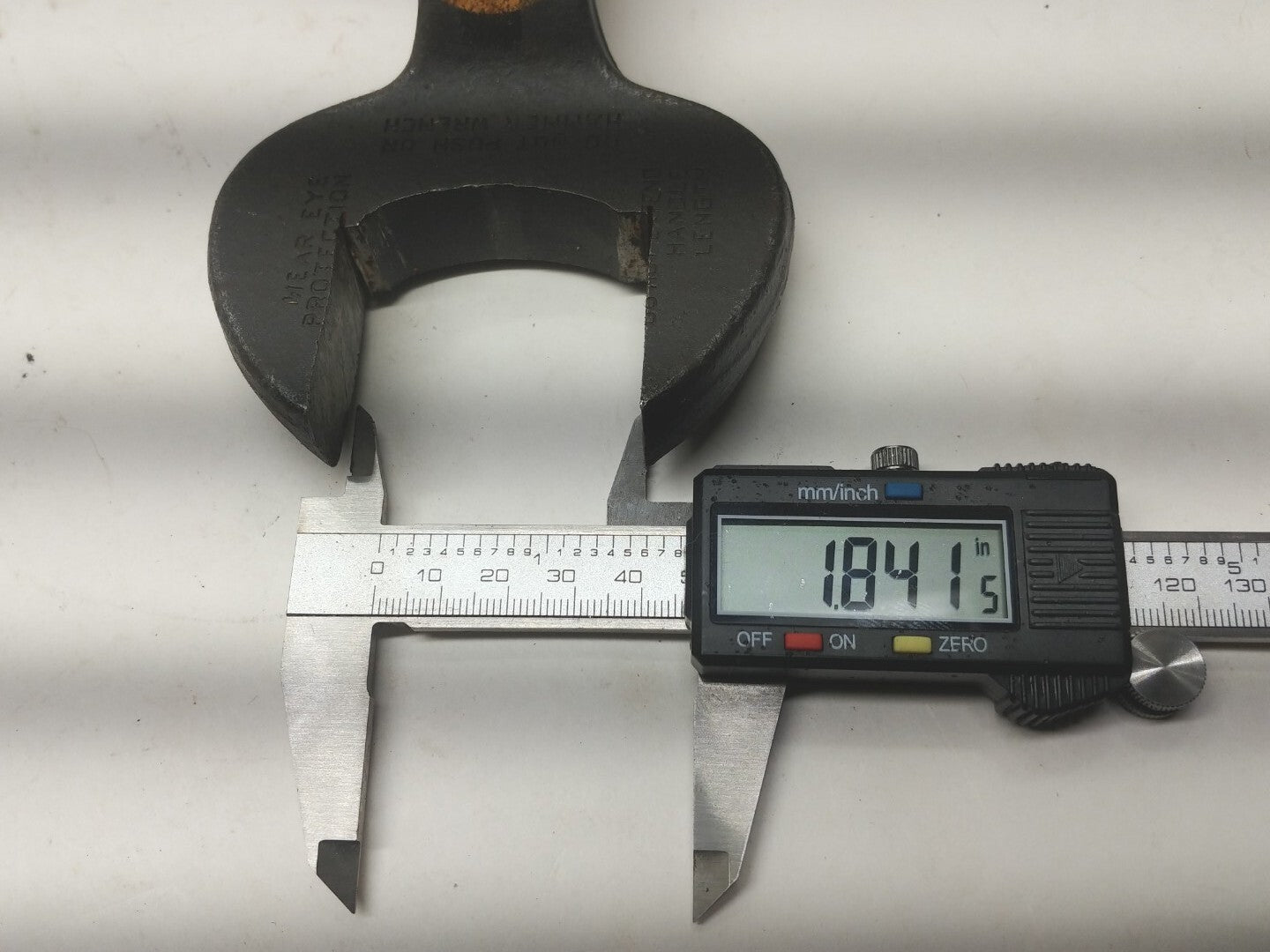 Klein Spud Wrench 3214-H Customt Cut to 1.84" Opening Ironworker Made in USA