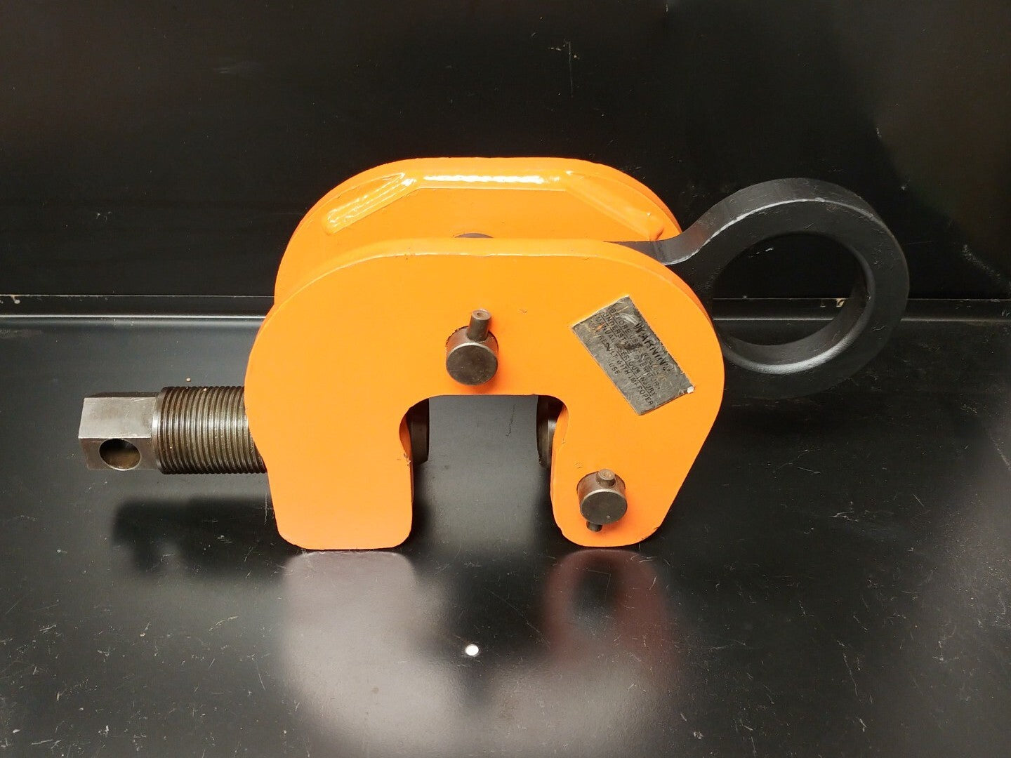 Renfroe SCP 6 Ton Plate Clamp 0 To 2-1/2 in. (0 - 64mm) Capacity Made In USA