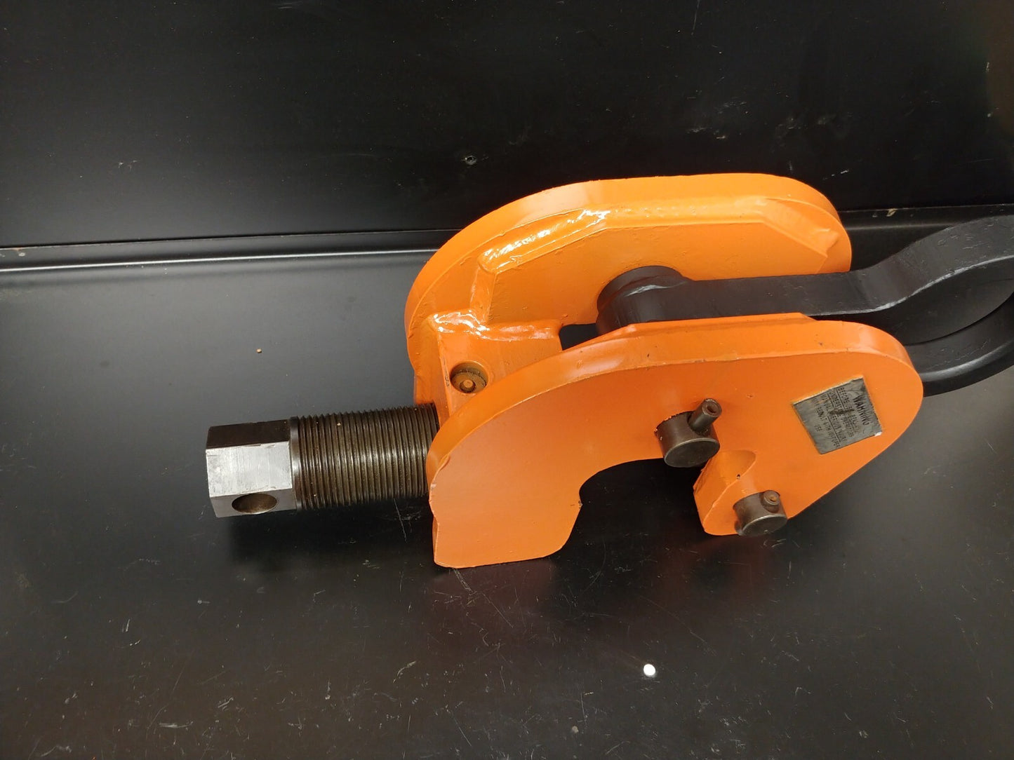 Renfroe SCP 6 Ton Plate Clamp 0 To 2-1/2 in. (0 - 64mm) Capacity Made In USA