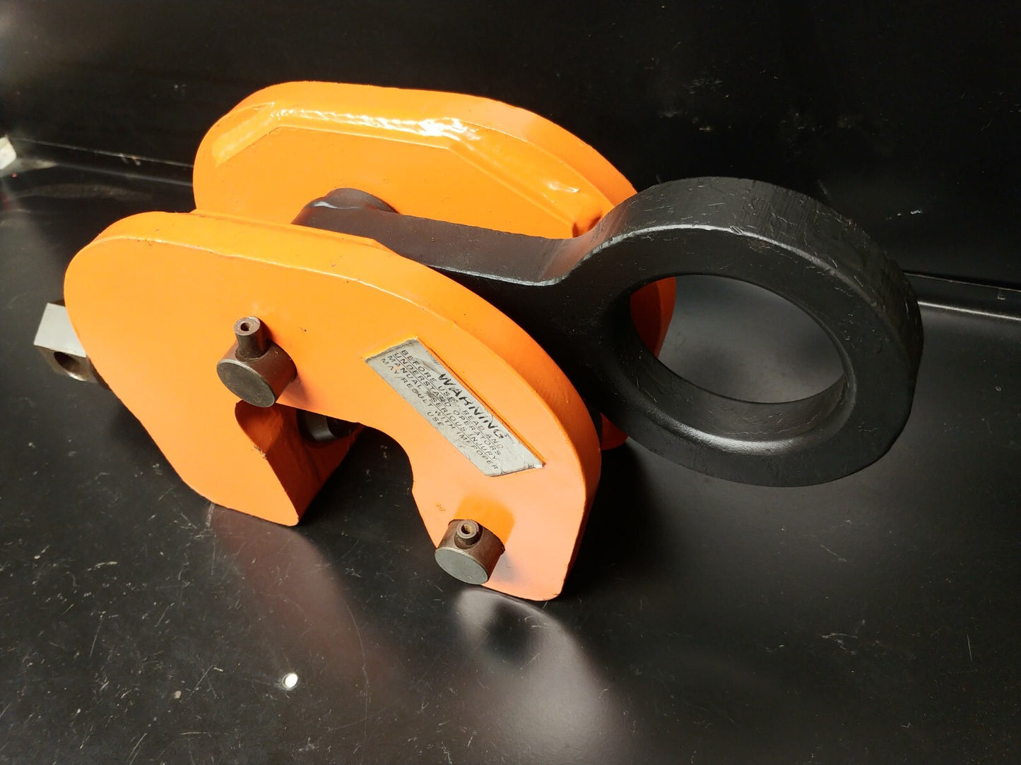 Renfroe SCP 6 Ton Plate Clamp 0 To 2-1/2 in. (0 - 64mm) Capacity Made In USA