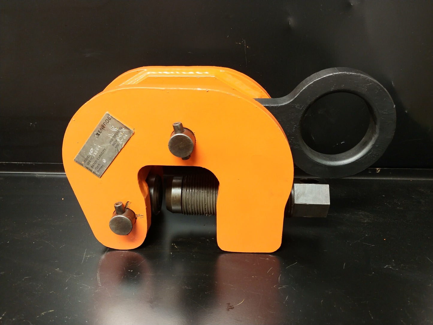 Renfroe SCP 6 Ton Plate Clamp 0 To 2-1/2 in. (0 - 64mm) Capacity Made In USA