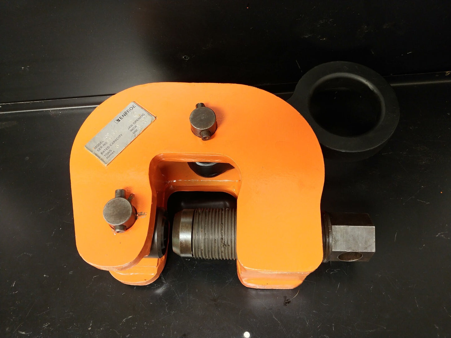 Renfroe SCP 6 Ton Plate Clamp 0 To 2-1/2 in. (0 - 64mm) Capacity Made In USA