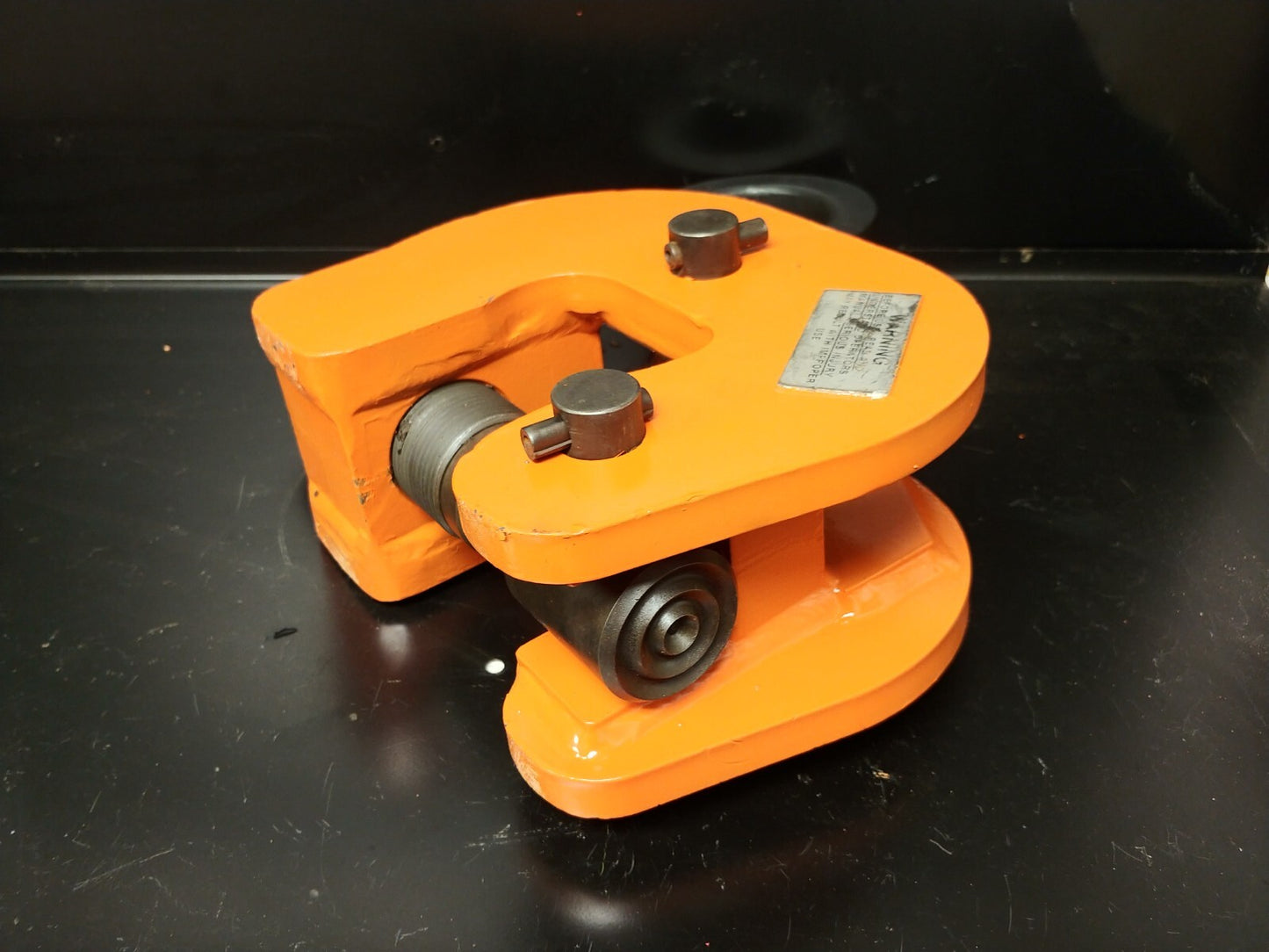 Renfroe SCP 6 Ton Plate Clamp 0 To 2-1/2 in. (0 - 64mm) Capacity Made In USA