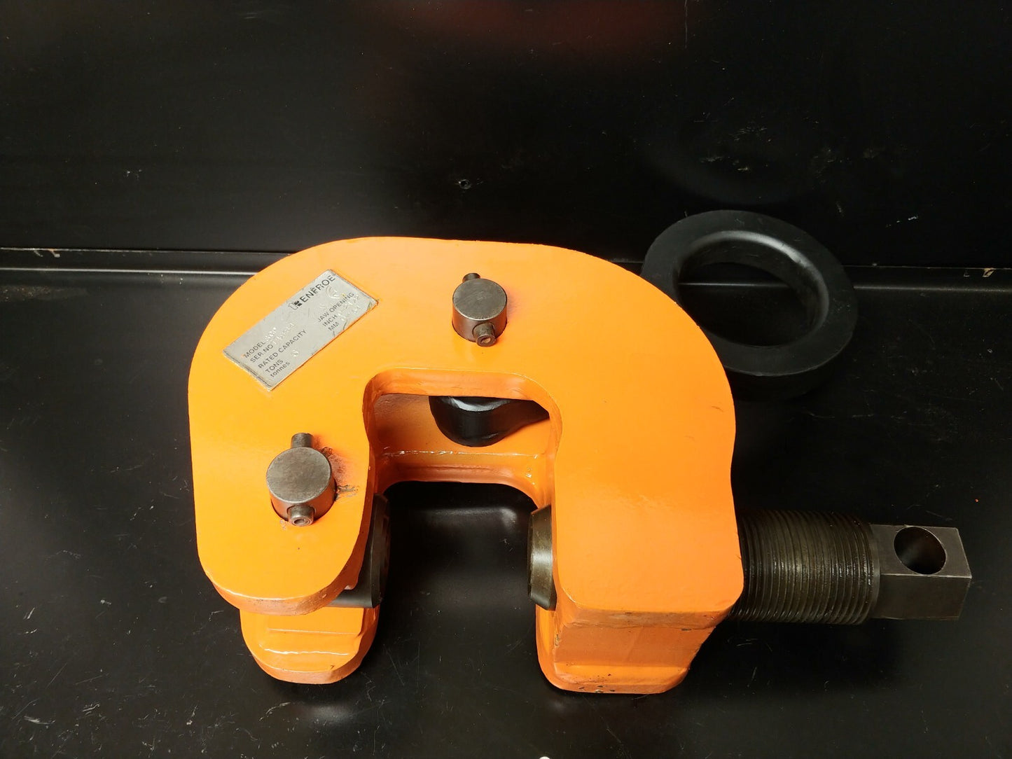 Renfroe SCP 6 Ton Plate Clamp 0 To 2-1/2 in. (0 - 64mm) Capacity Made In USA