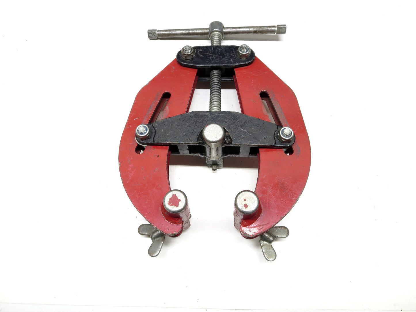 B & B PIPE TOOLS 1221 PDQ 2 - 6 in. Pipe Clamp VG Cond (= Sumner 781150 Ultra)
