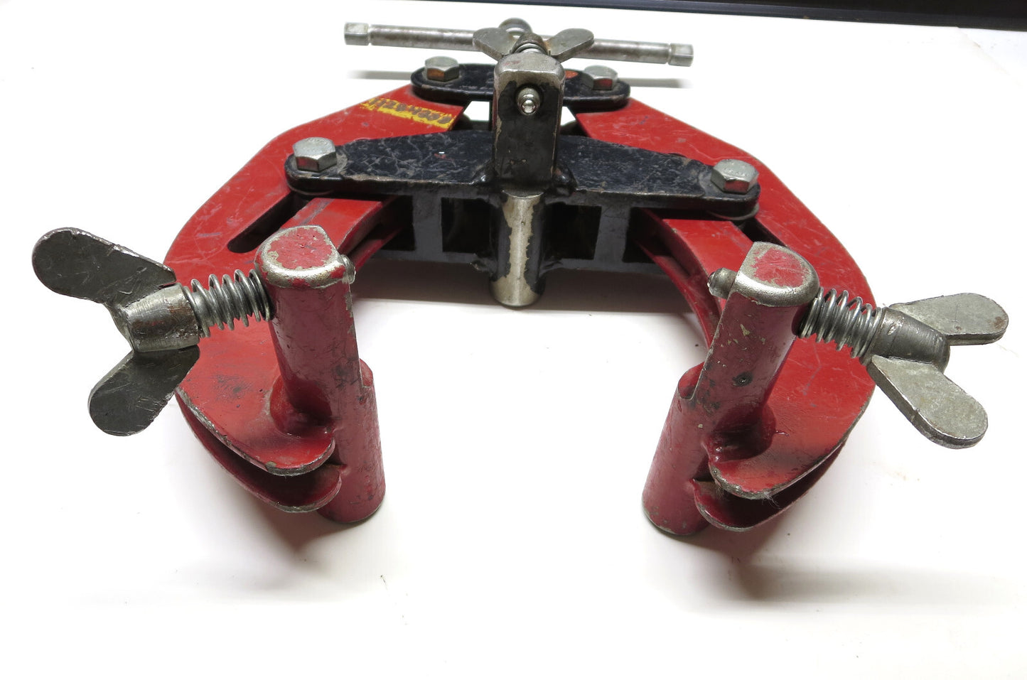 B & B PIPE TOOLS 1221 PDQ 2 - 6 in. Pipe Clamp VG Cond (= Sumner 781150 Ultra)