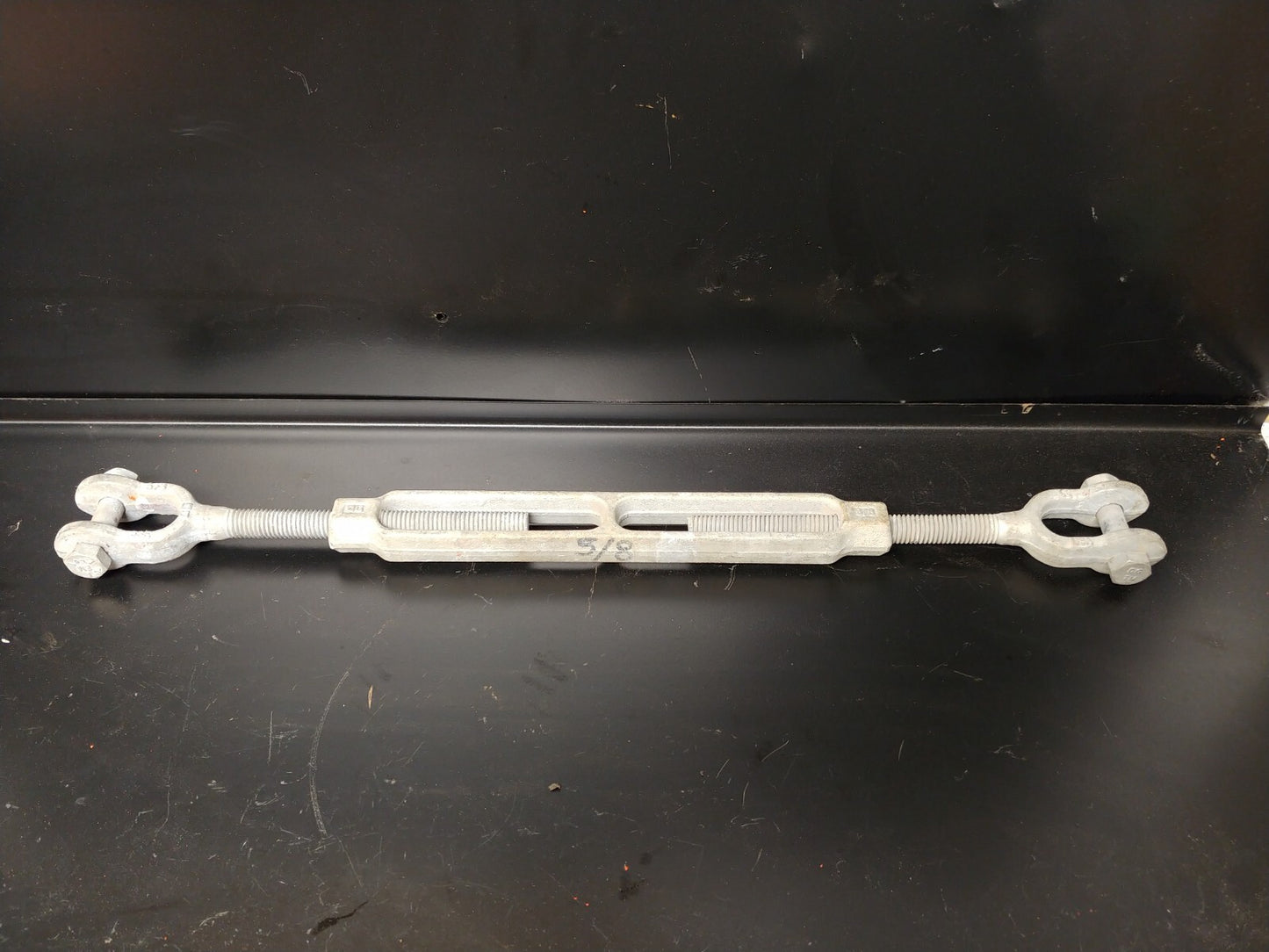 Crosby 5/8 x 9 in. Takeup Jaw & Jaw Turnbuckle 1032634 Made in USA