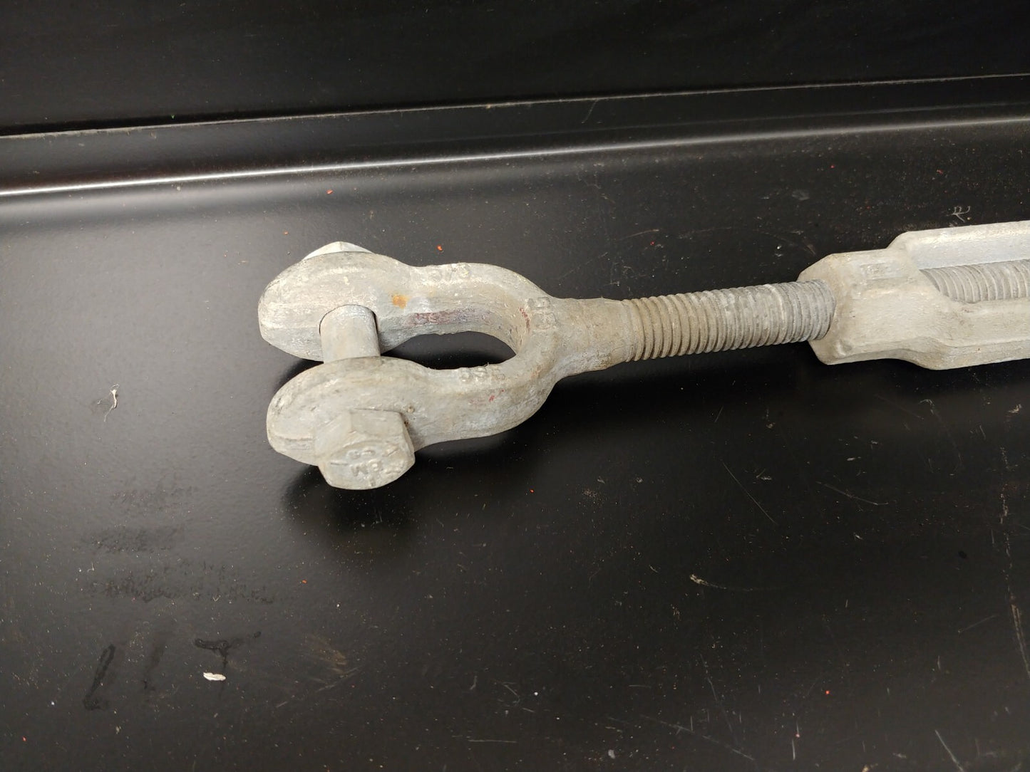 Crosby 5/8 x 9 in. Takeup Jaw & Jaw Turnbuckle 1032634 Made in USA