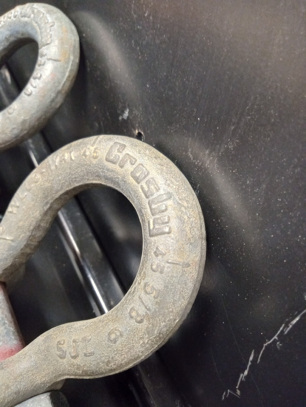 LOT OF 2 EA. Crosby 5/8 Bolt Type Anchor Shackles 3-1/4 ton G-2130 USA 1019490
