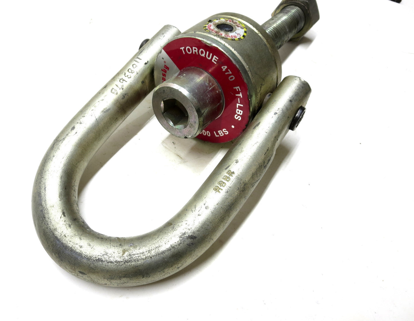 Crosby HR-125 Swivel Hoist Ring WLL 15,000 LB, 1-1/4 - 7 X 8.25", 6" Projection