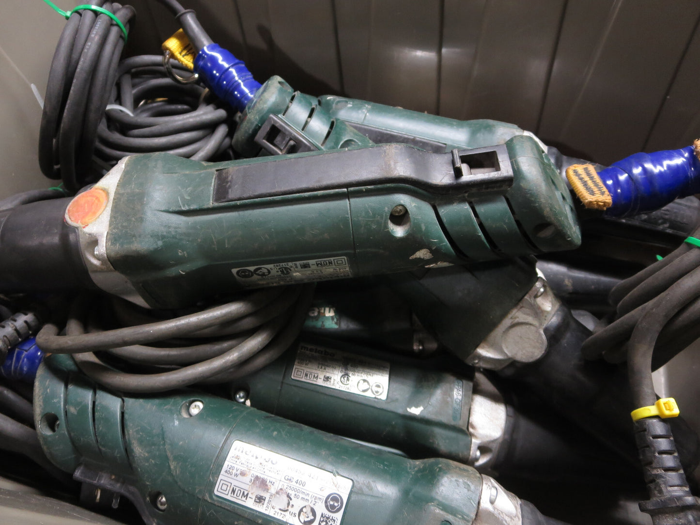 1 Ea. Metabo GP400 Die Grinder w/ Tool Lanyard 25,000 RPM 120v 3.5A 2 in. Tested