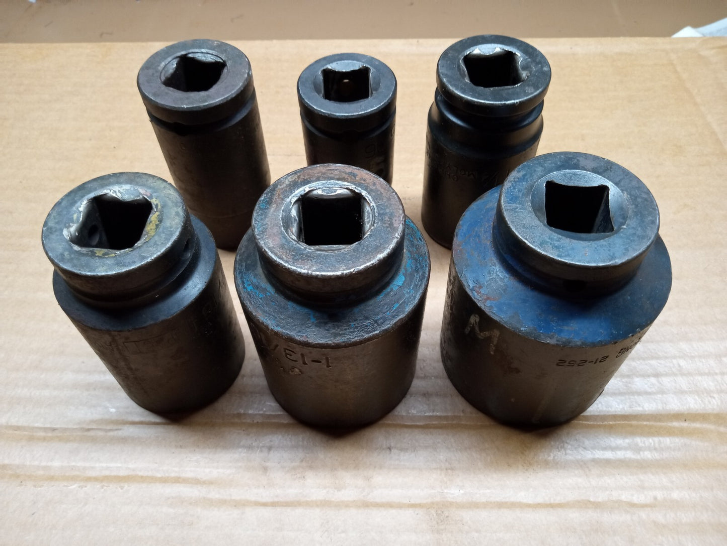 Armstrong, Wright, GW 3/4 Drive Deep Impact Socket Set of 6 pcs 15/16 To 1-15/16