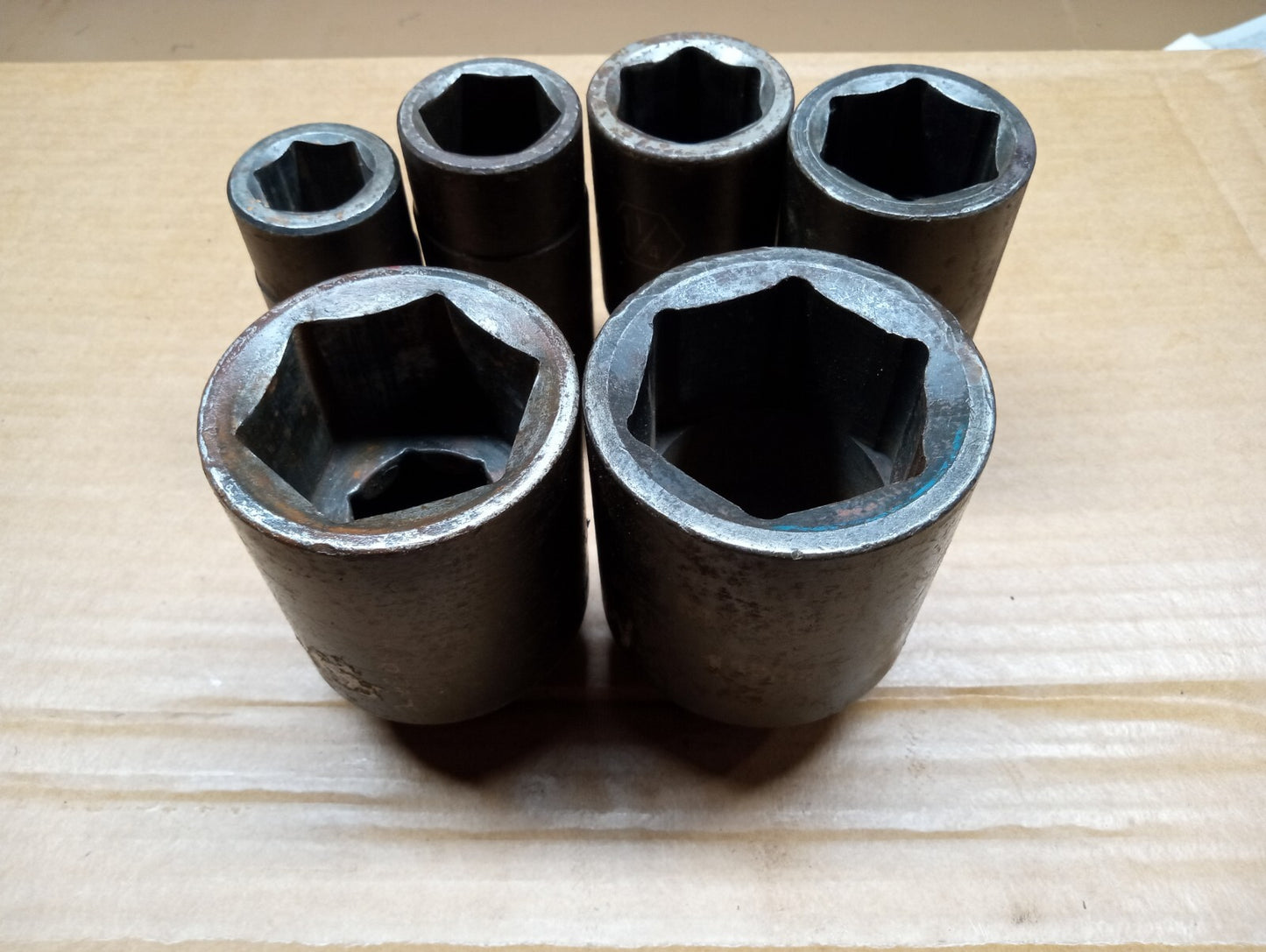 Armstrong, Wright, GW 3/4 Drive Deep Impact Socket Set of 6 pcs 15/16 To 1-15/16