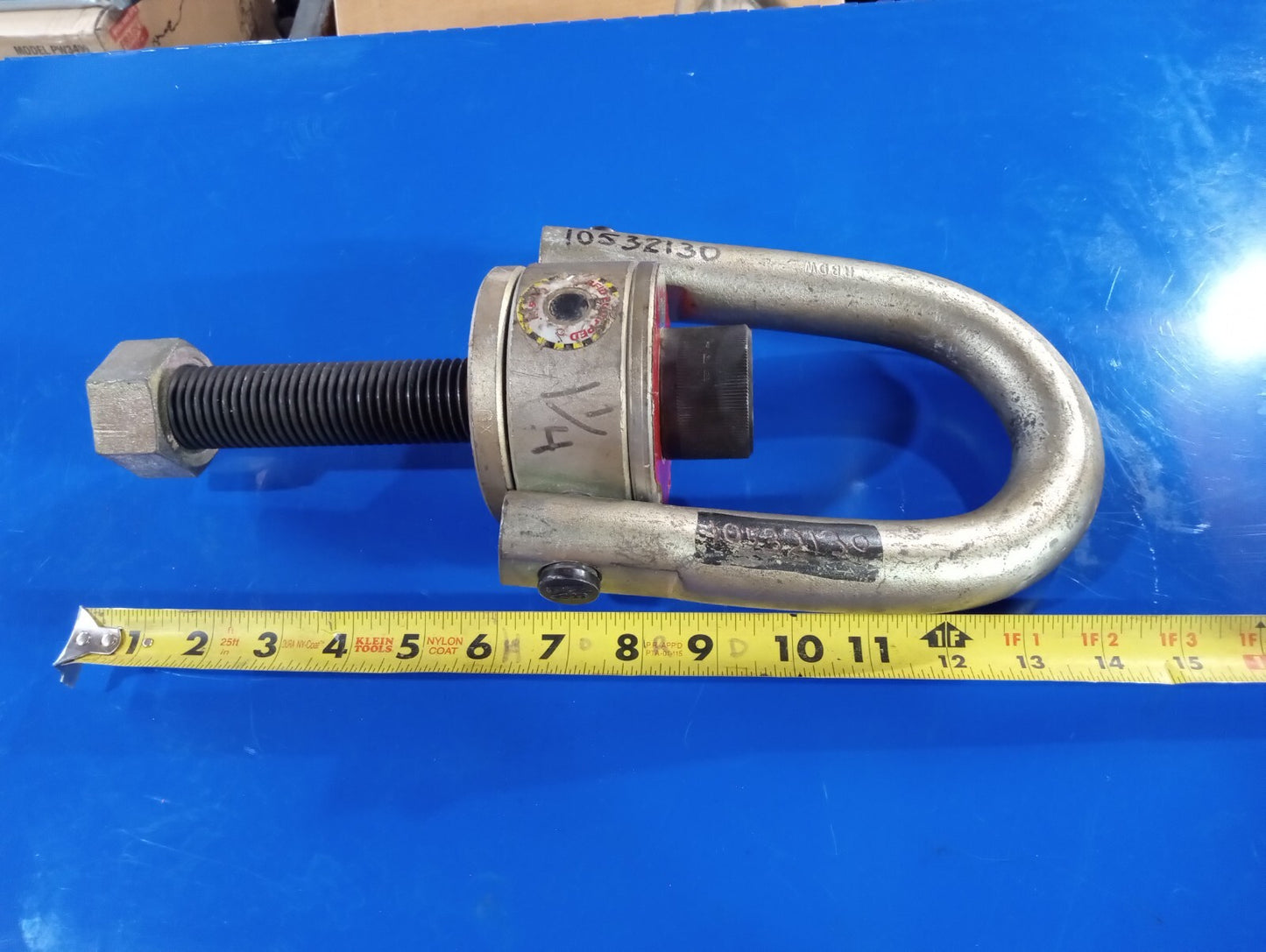 Crosby HR-125 Swivel Hoist Ring WLL 15,000 LB, 1-1/4 - 7 X 8.25", 6" Pro. W Nut