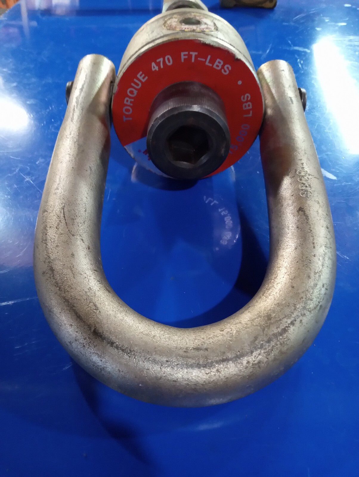 Crosby HR-125 Swivel Hoist Ring WLL 15,000 LB, 1-1/4 - 7 X 9.25", 7" Pro. W Nut