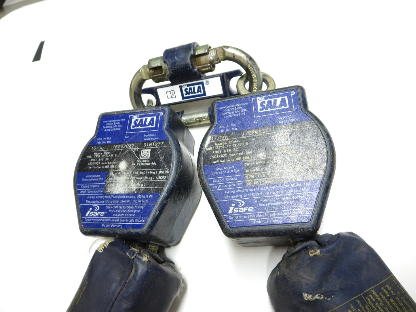 DBI Sala Nano-Lok 6 FT Web Twin SRL 3101277 Self Retracting Lifeline 2016 / 2017