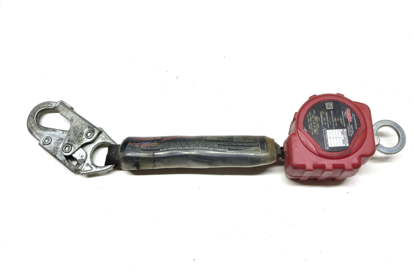 Capital Rebel 6 ft Web Protecta 3100403 Single Retractable Lanyard SRL