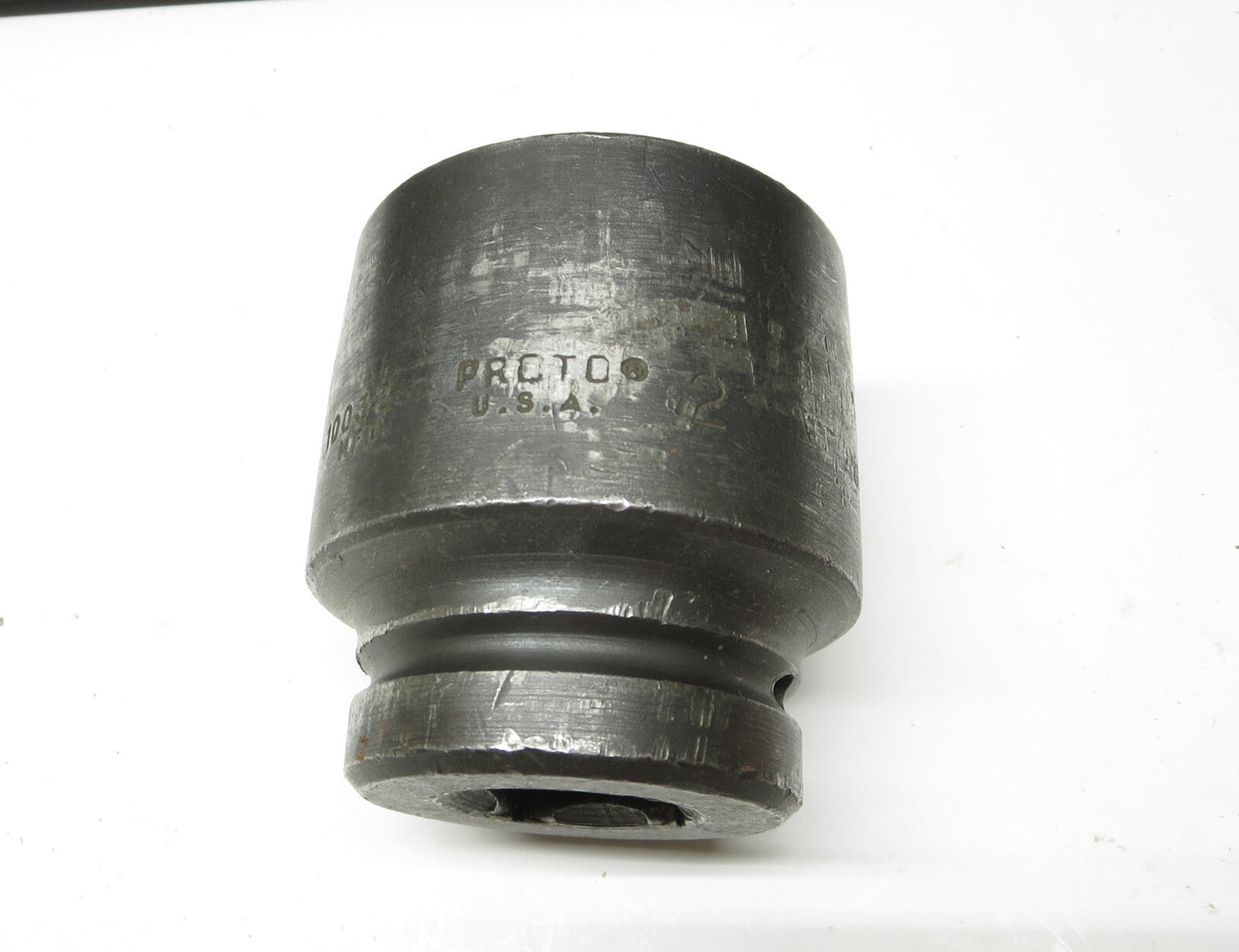 Proto 10032 Old-School Extra Heavy Duty 2 in Impact Socket 1 in Dr. 6-Point USA