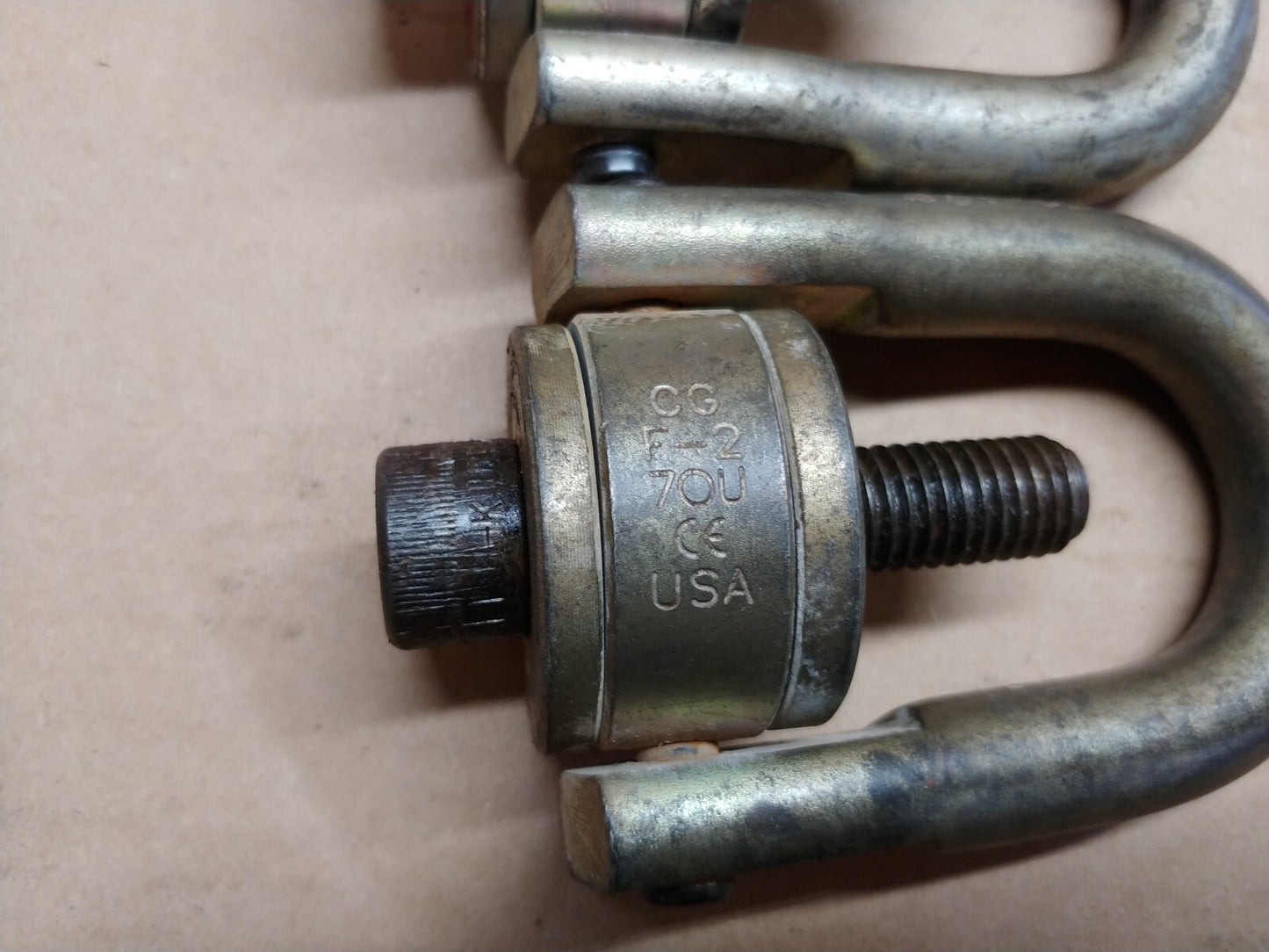 LOT OF 3 Crosby USA 1016924 HR-125 Hoist Rings WLL 4,000 LB, 5/8-10 X 2.75 in.