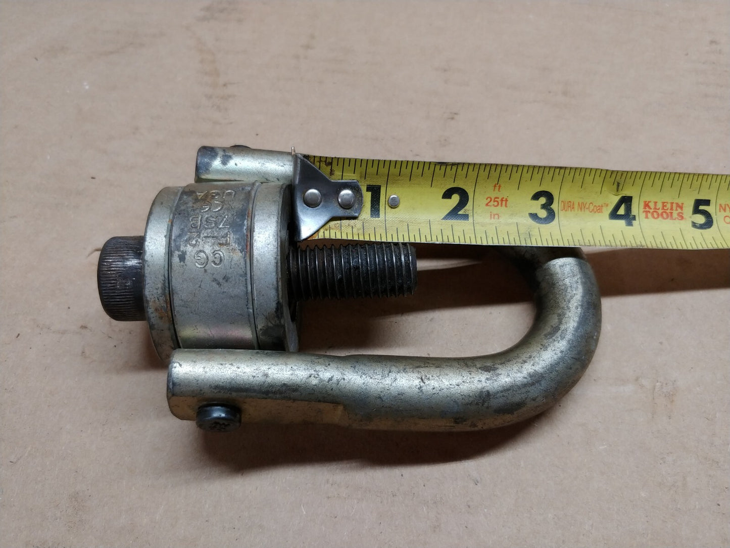 LOT OF 3 Crosby USA 1016924 HR-125 Hoist Rings WLL 4,000 LB, 5/8-10 X 2.75 in.