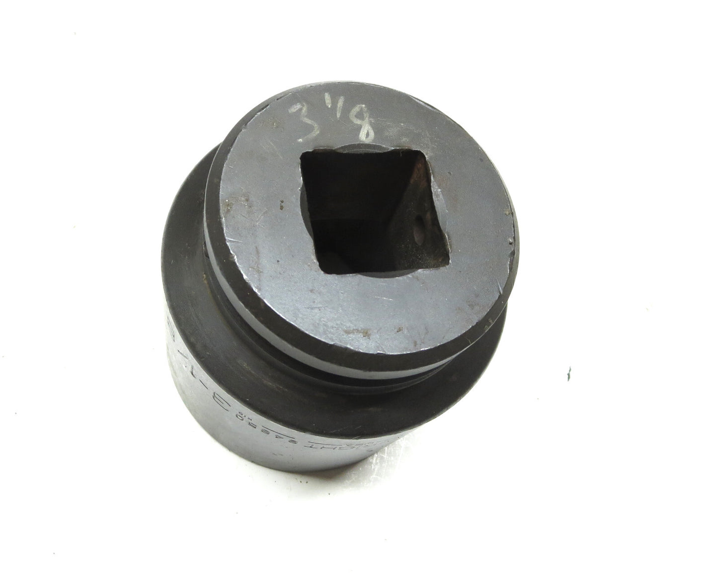 Wright Tool 3-1/8 in Impact Socket 1-1/2 in Drive 6 Point Hex Made in USA 84850