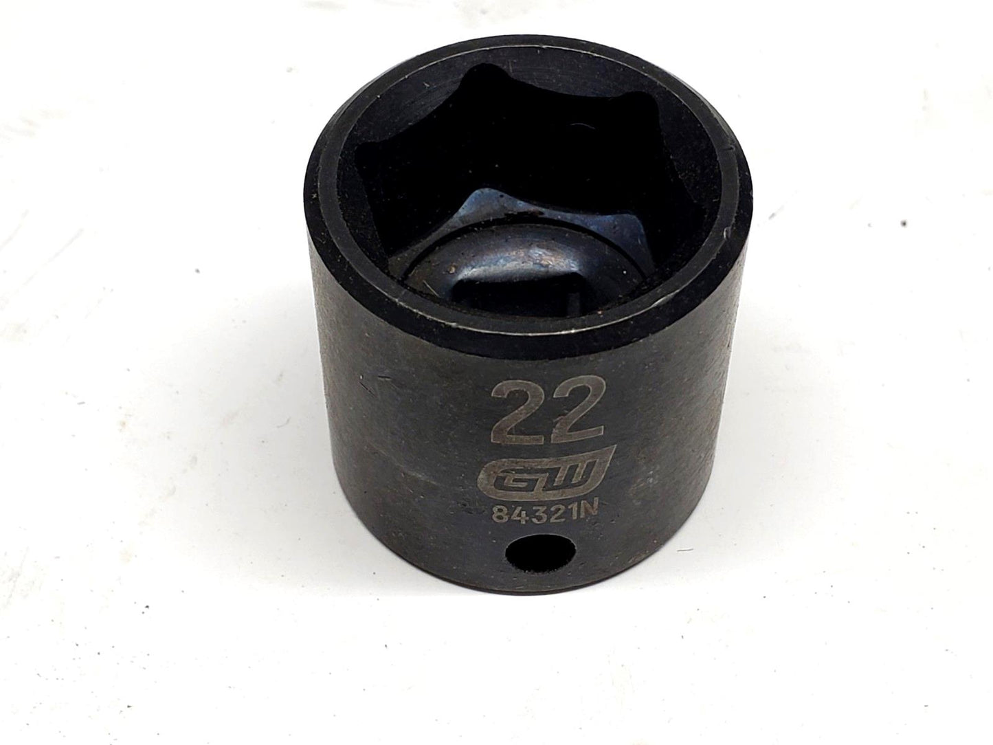 Apex Tool Gearwrench 22mm - 3/8" Drive 6 Point Shallow Impact Socket 84321N