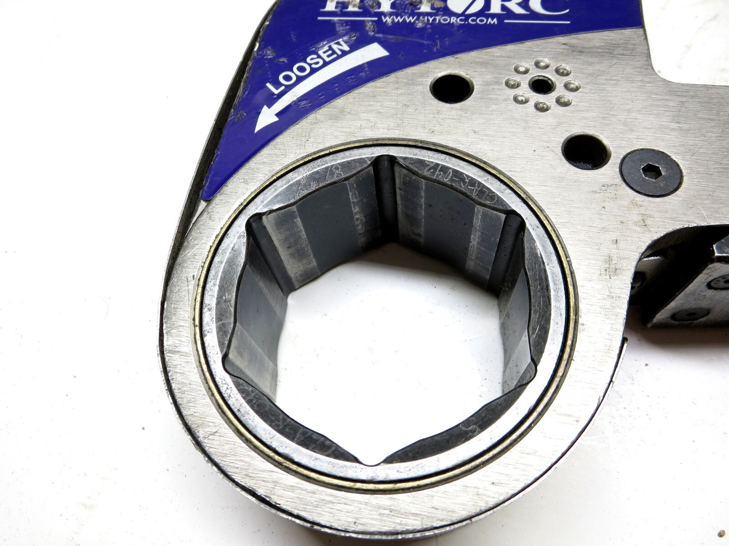 HYTORC 2-3/8 in. Stealth-4 Low Clearance Hydraulic Torque Wrench 6 Pt. Hex Link