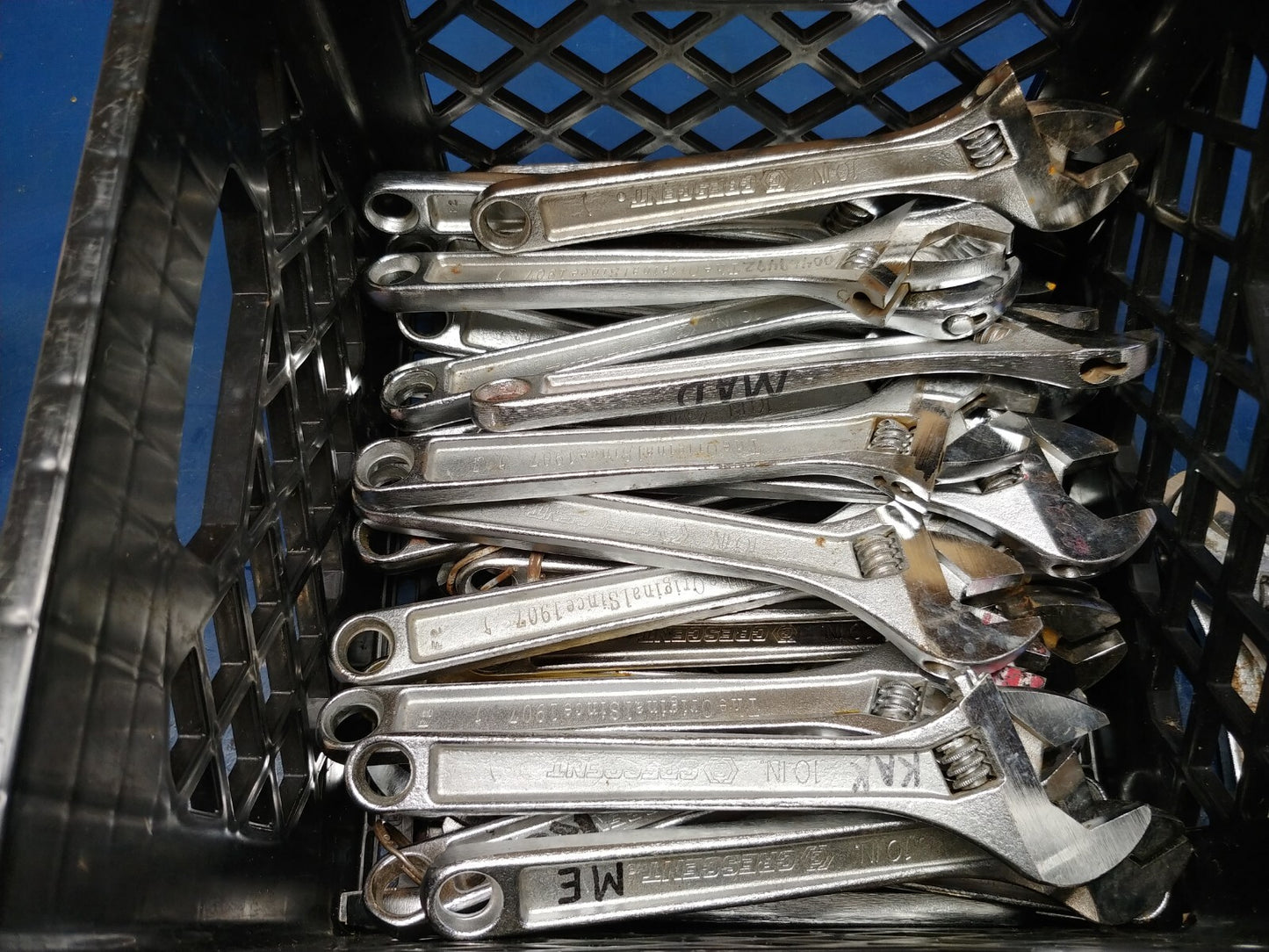 1 EA. Crescent 10 in. Adjustable Wrench AC110 MADE IN USA