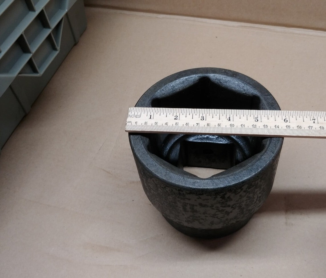 OZAT 4-1/8 in. 105mm Impact Socket 2-1/2 in. Drive 6 Point 4066M105/6 Israel