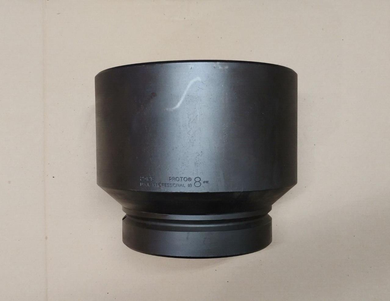 Proto 8 in. Impact Socket 2-1/2 in. Drive New J25128 Made in USA TorquePlus™