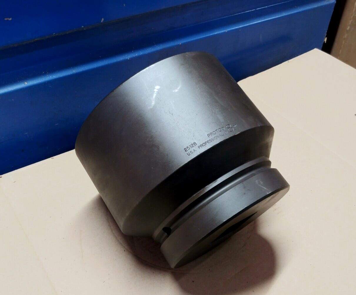 Proto 8 in. Impact Socket 2-1/2 in. Drive New J25128 Made in USA TorquePlus™